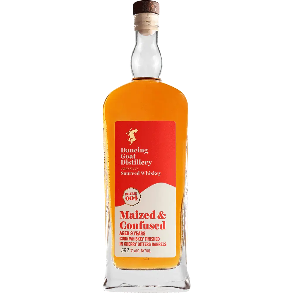 Dancing Goat Distillery 9 Years Old Presents Maized & Confused Corn Whiskey