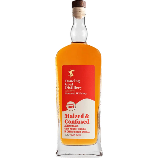 Dancing Goat Distillery 9 Years Old Presents Maized & Confused Corn Whiskey
