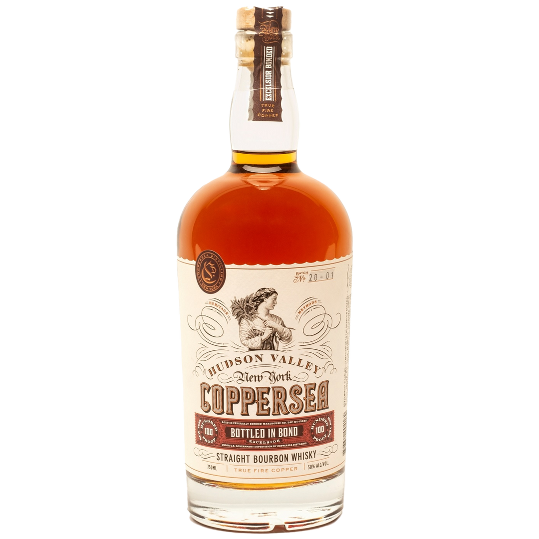 Coppersea Excelsior Bottled-in-Bond Straight Bourbon Whiskey