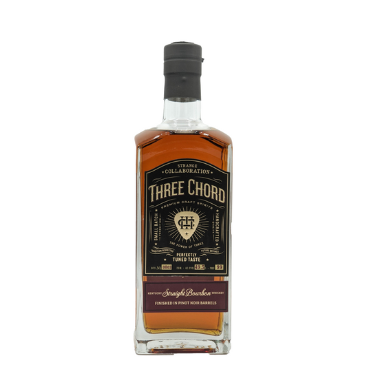 Three Chord Straight Bourbon Finished In Pinot Noir Barrels