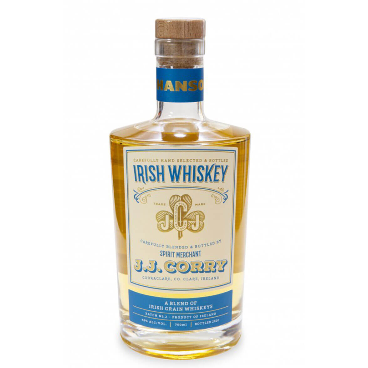JJ Corry The Hanson Irish Whiskey