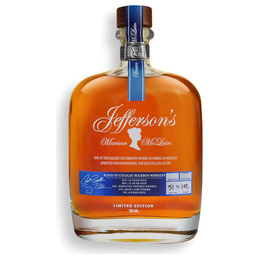 Jefferson's Marian McLain Straight Bourbon Whiskey:Bourbon Central