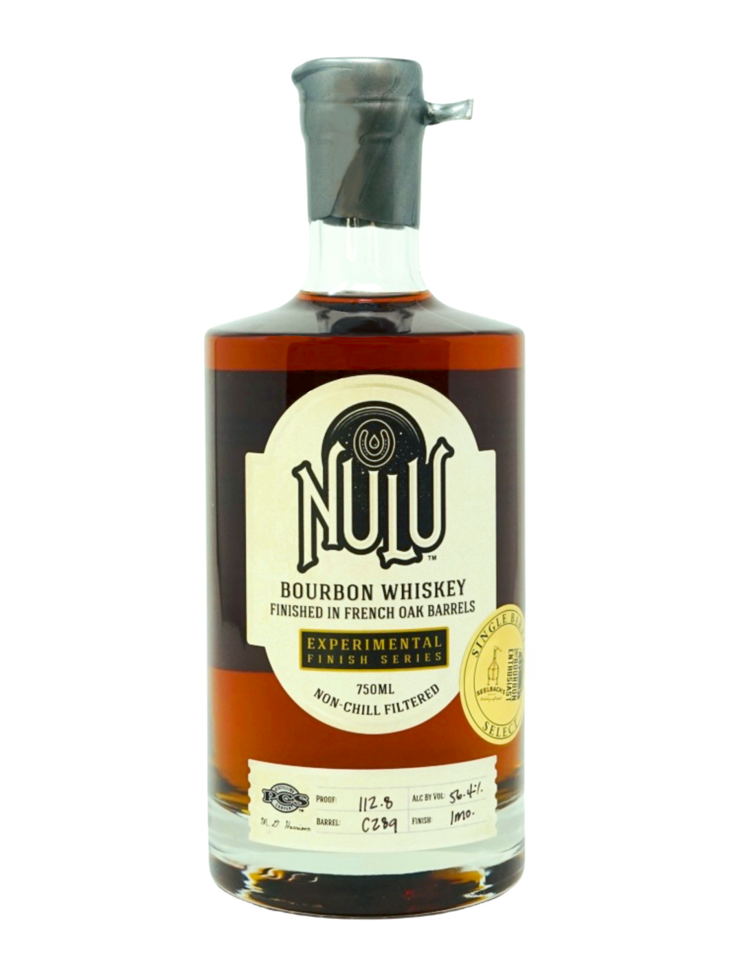 Nulu French Oak Finished #C289 112.8 Proof "Gucci Oak" Single Barrel Bourbon