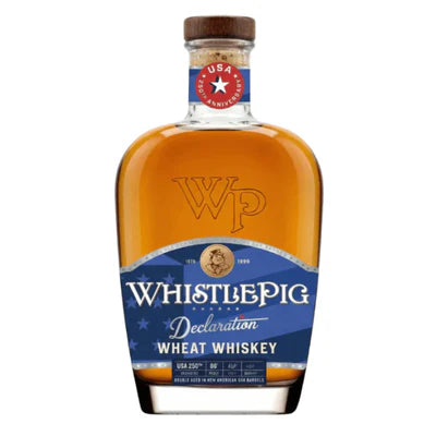 WhistlePig Declaration USA 250th Anniversary Double Aged In New American Oak Wheat Whiskey