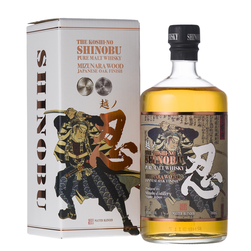 Shinobu Pure Malt Whiskey Mizunara Japanese Oak Finish
