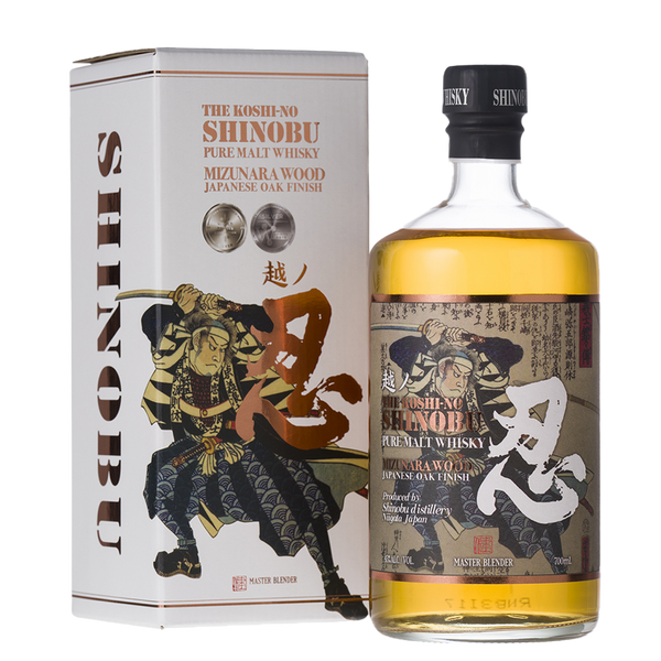 Shinobu Pure Malt Whiskey Mizunara Japanese Oak Finish