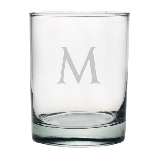 Nordic Custom Monogram Engraved Whiskey Glass:Bourbon Central