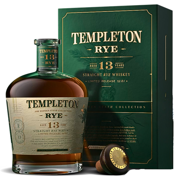 Templeton Rye 13 Year The Hidden Stash Collection Straight Rye Whiskey
