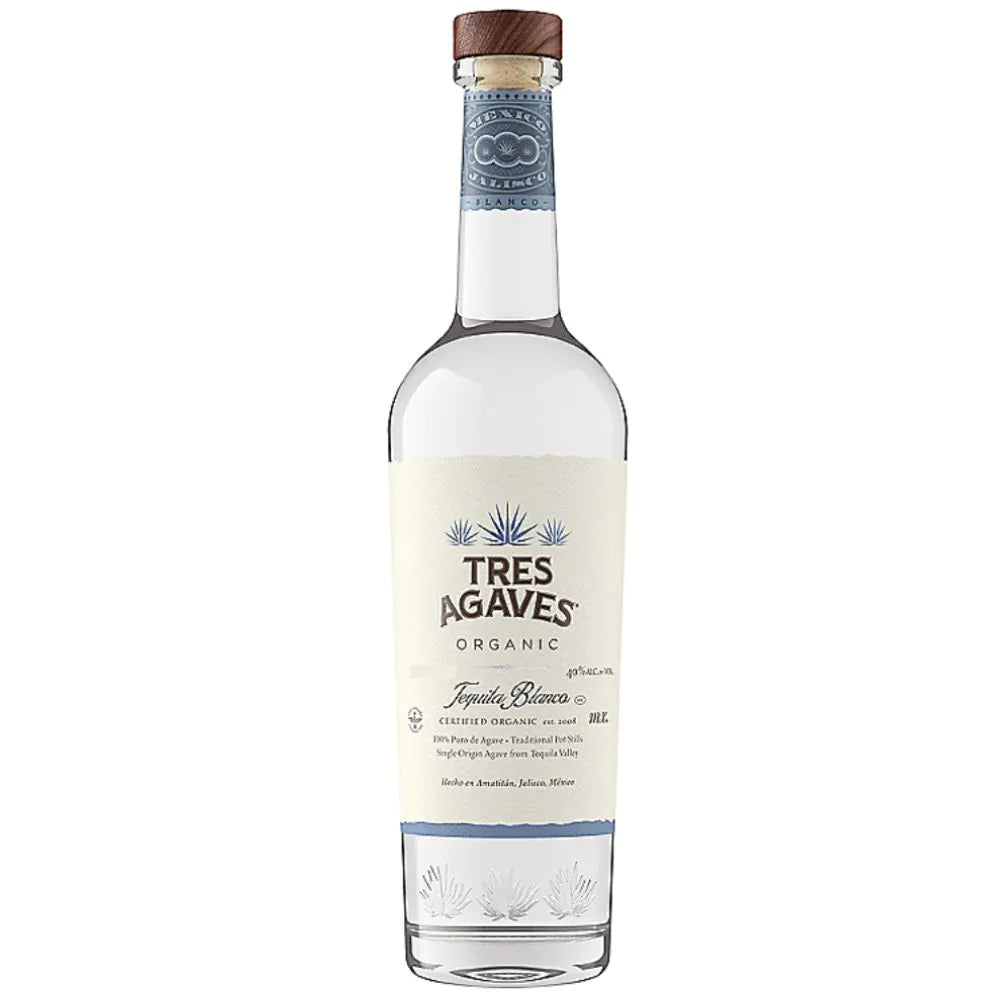 Tres Agaves Tequila Blanco 1L
