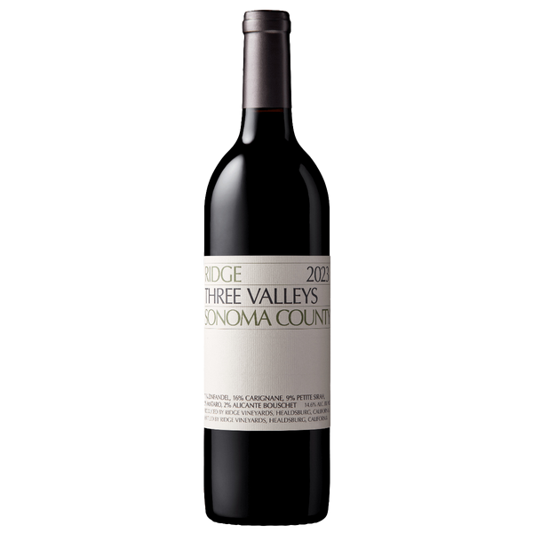 Ridge Vineyards 2023 Three Valleys Red Blend