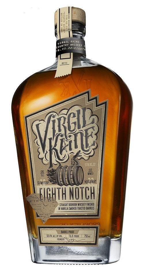 Virgil Kaine Eighth Notch Bourbon Finished in Vanilla Smoked Toasted Barrels