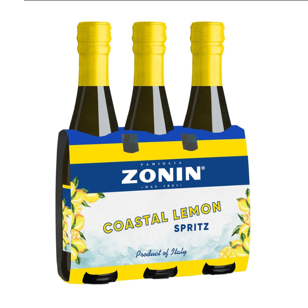 zonin coastal lemon spritz 3x 200ml