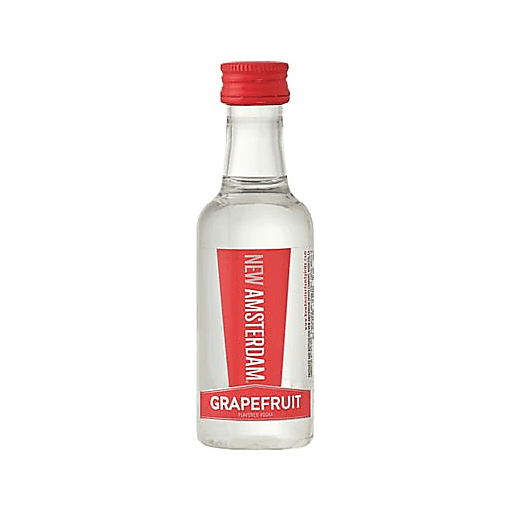 New Amsterdam Vodka Grapefruit 12 x 50ml | Mini Alcohol Bottles
