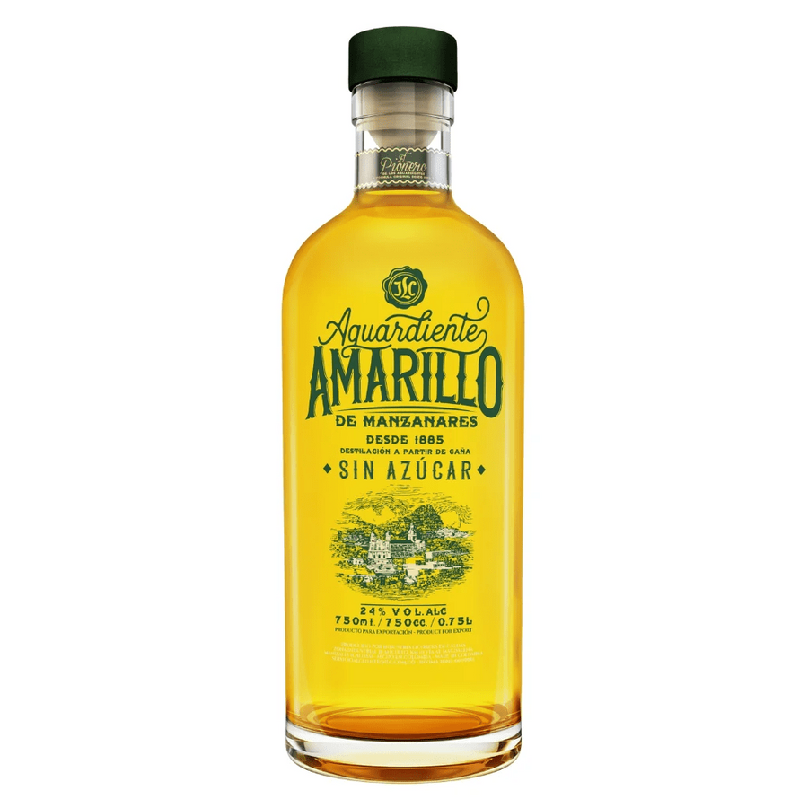 Aguardiente Amarillo De Manzanares Sin Azucar:Bourbon Central