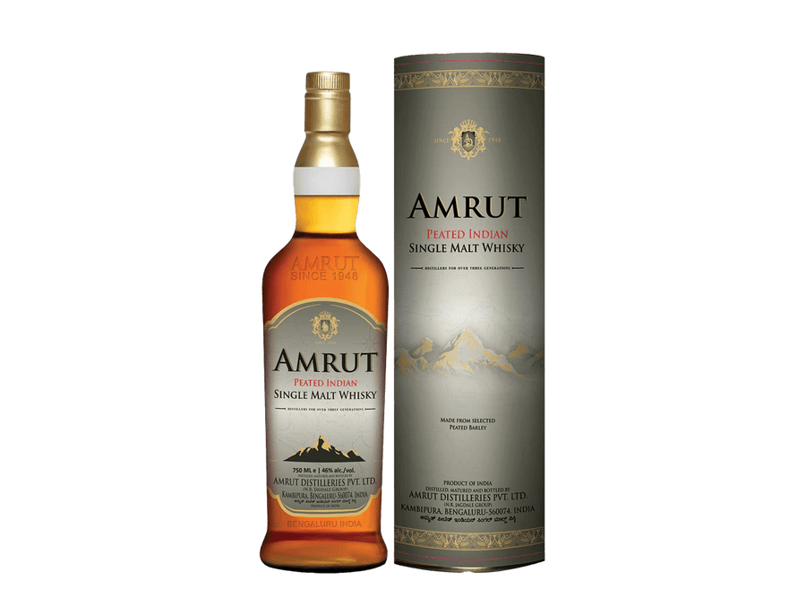 Amrut Indian Peated Single Malt Whisky Cask Strength - Bourbon Central