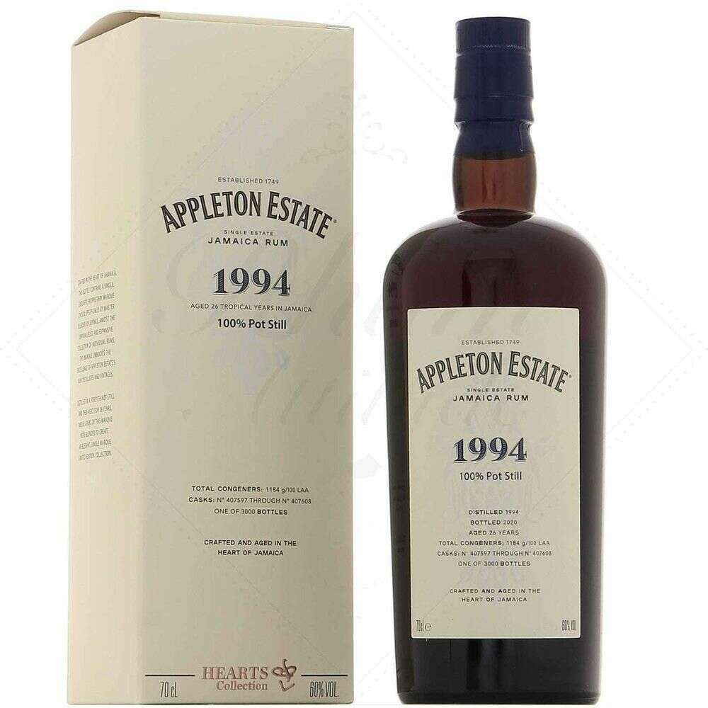 Appleton Estate 1994 Hearts Collection Jamaican Rum - Bourbon Central