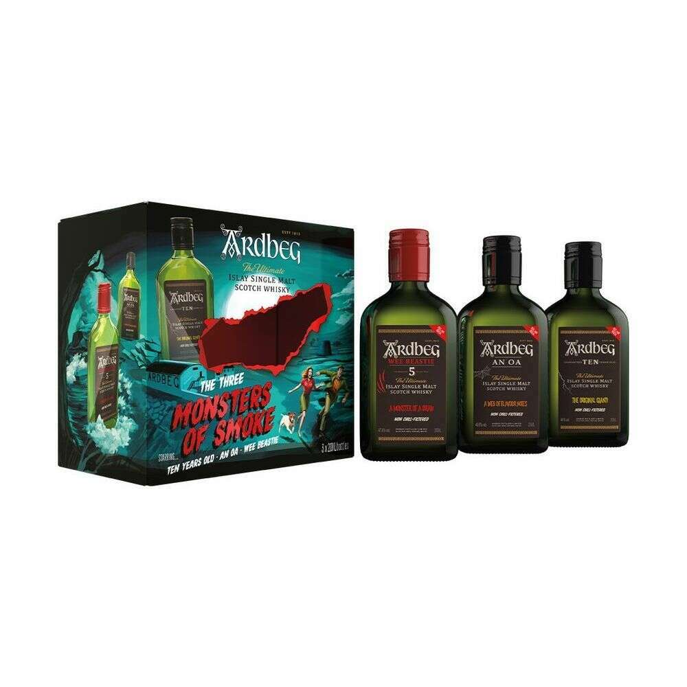 Ardbeg Monsters of Smoke Limited Edition Gift Set:Bourbon Central