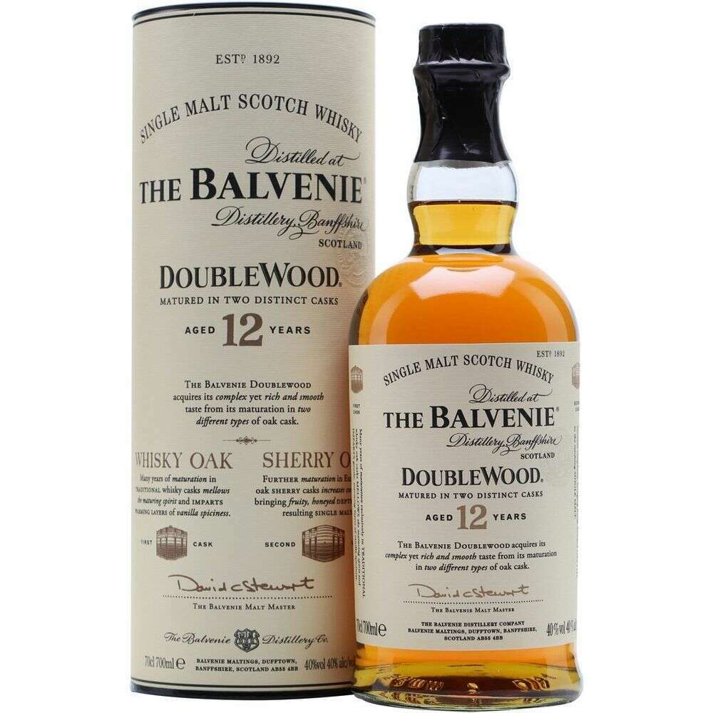 Balvenie 12 Year Doublewood Single Malt Scotch Whisky:Bourbon Central