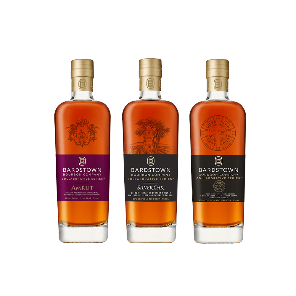 Bardstown Collaboration Series Bundle - Amrut, Silver Oak, Goose Island - Bourbon Central