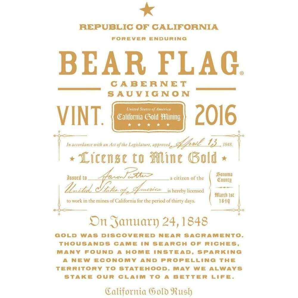 Bear Flag Cabernet Sauvignon:Bourbon Central