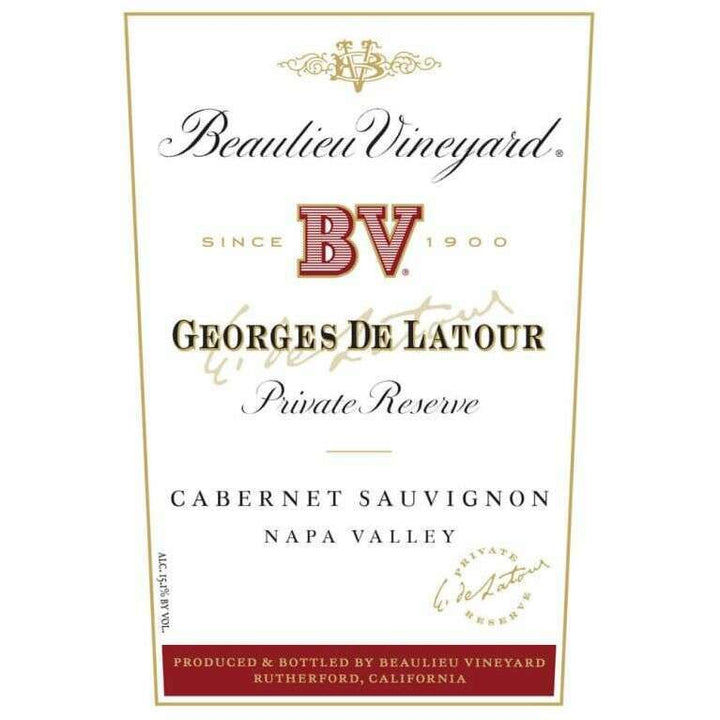 Beaulieu Vineyard Georges de Latour Private Reserve:Bourbon Central