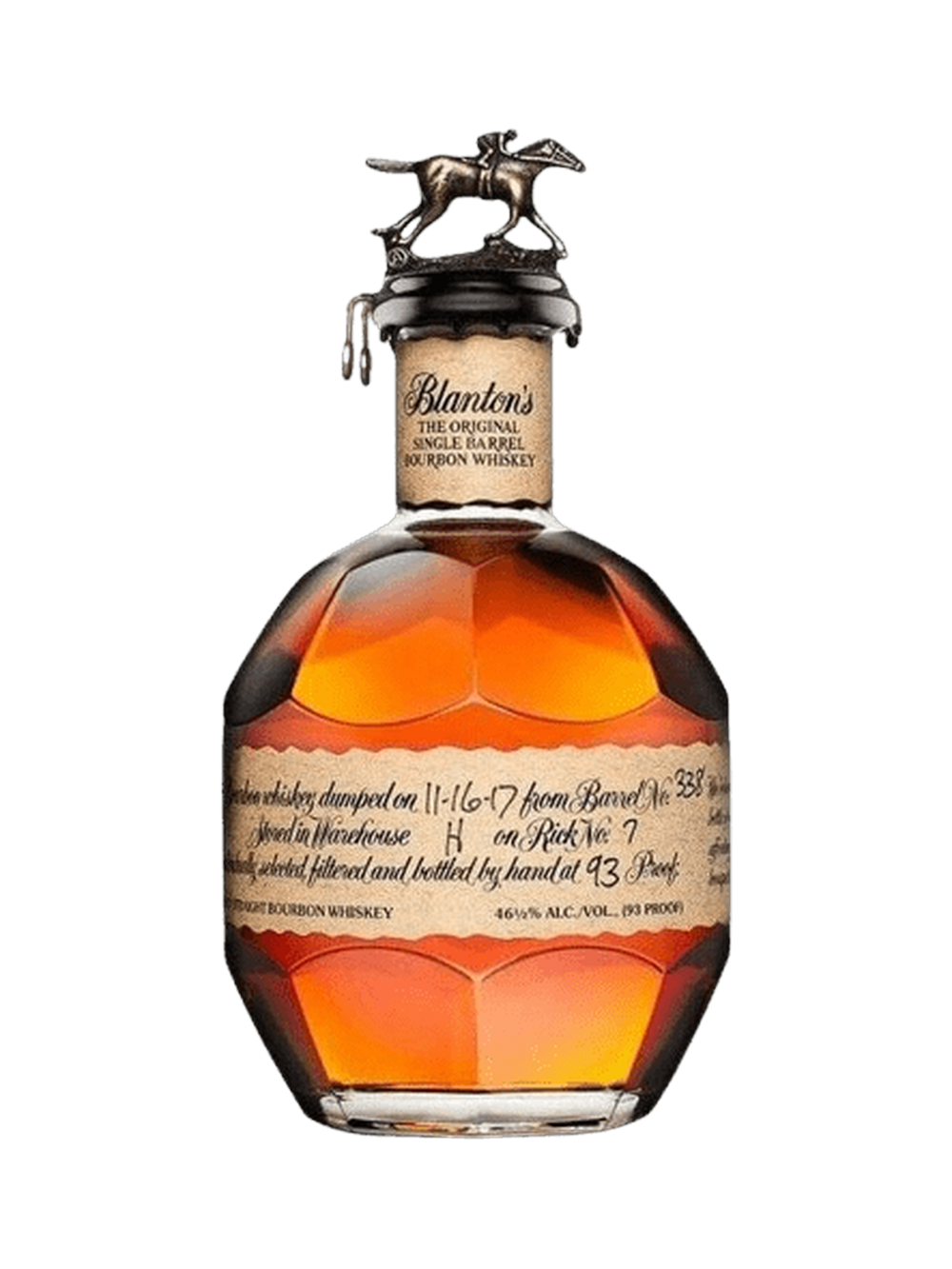 Blanton's Original Single Barrel Bourbon Whiskey, $119.99 — premium bourbon gift pick, normalized editorial product photo, Bourbon Central