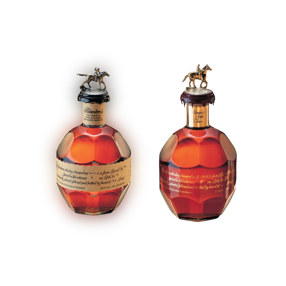 Blanton's Single Barrel & Gold Kentucky Straight Bourbon Bundle