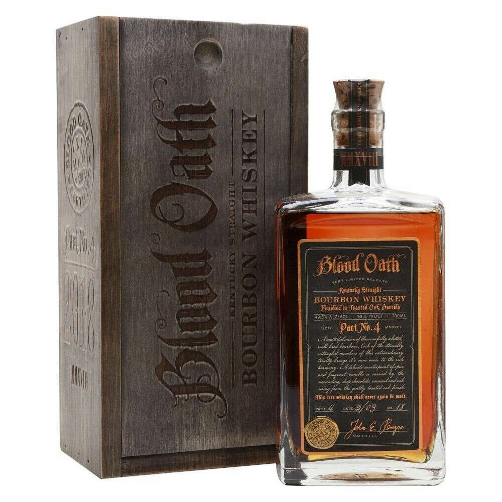 Blood Oath Bourbon Pact No. 4 - Bourbon Central