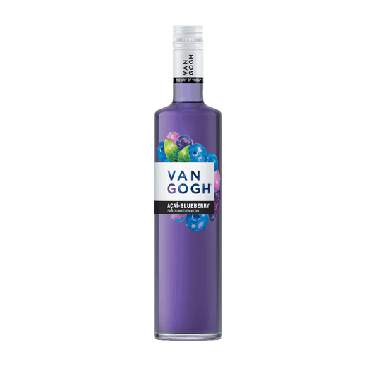Van Gogh Acai Blue Vodka 750ml:Bourbon Central