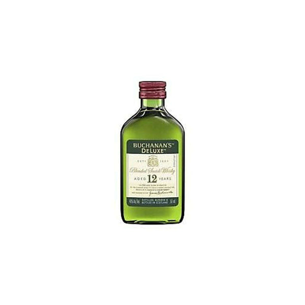Buchanan's 12 Year Scotch Whisky 12 x 50 ml | Mini Alcohol Bottles.     X