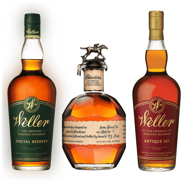 Buffalo Trace Master Bundle: Blanton's, Weller Antique 107, and Weller Special Reserve