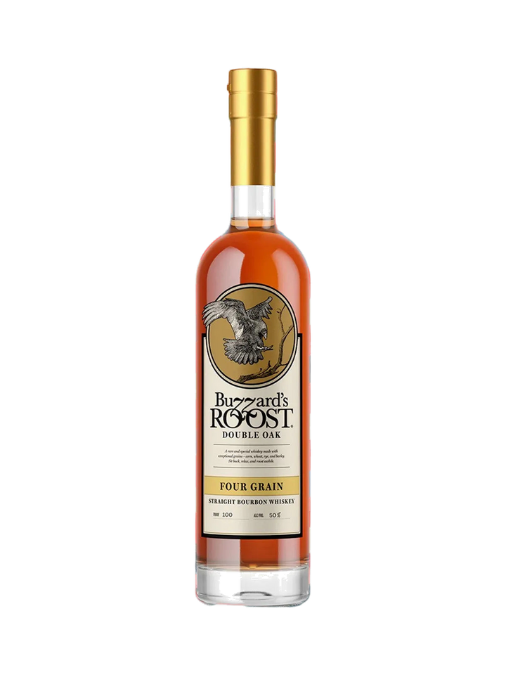Buzzard's Roost 5 Year Four Grain Double Oak Bourbon, $79.99 — premium bourbon gift pick, normalized editorial product photo, Bourbon Central