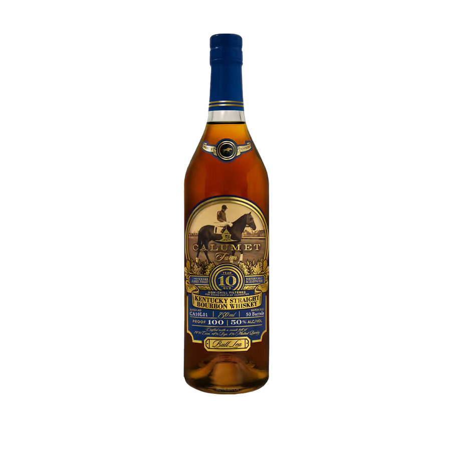 Calumet Farm 10 Year Old Single Rack Black Bourbon Whiskey:Bourbon Central