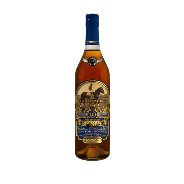 Calumet Farm 10 Year Old Single Rack Black Bourbon Whiskey