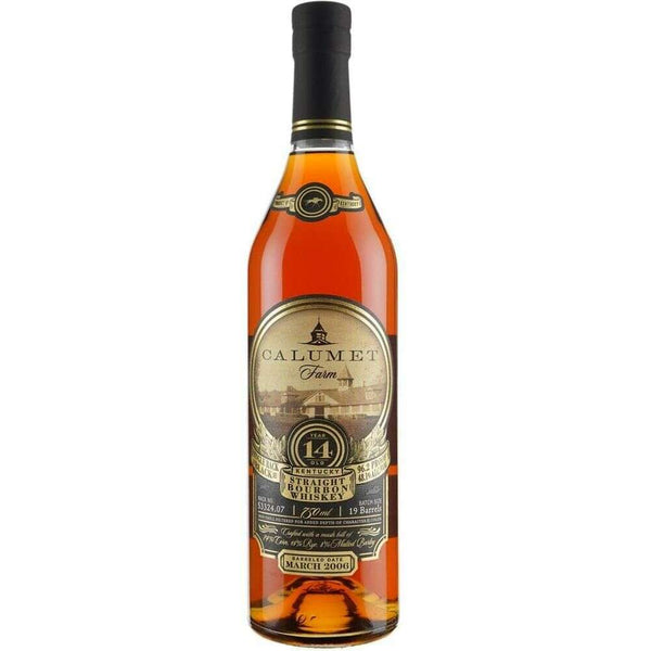 Calumet Farm Single Rack Black 14 Year Old Bourbon