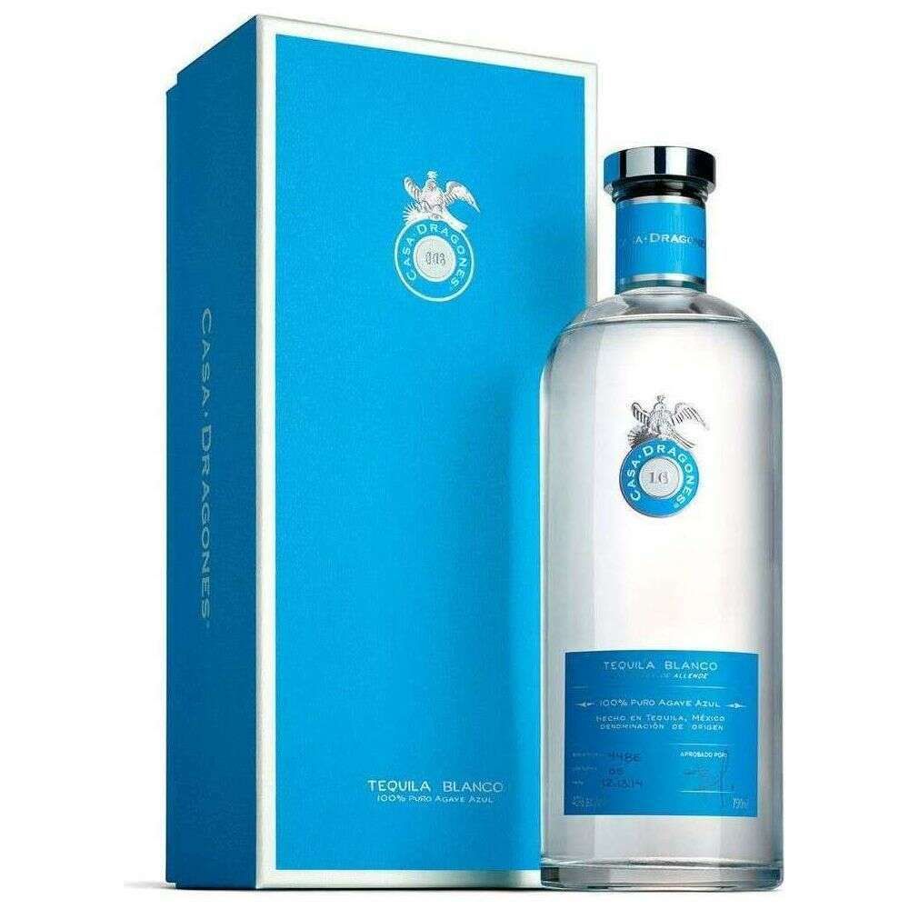 Casa Dragones Blanco Tequila-750 mL:Bourbon Central