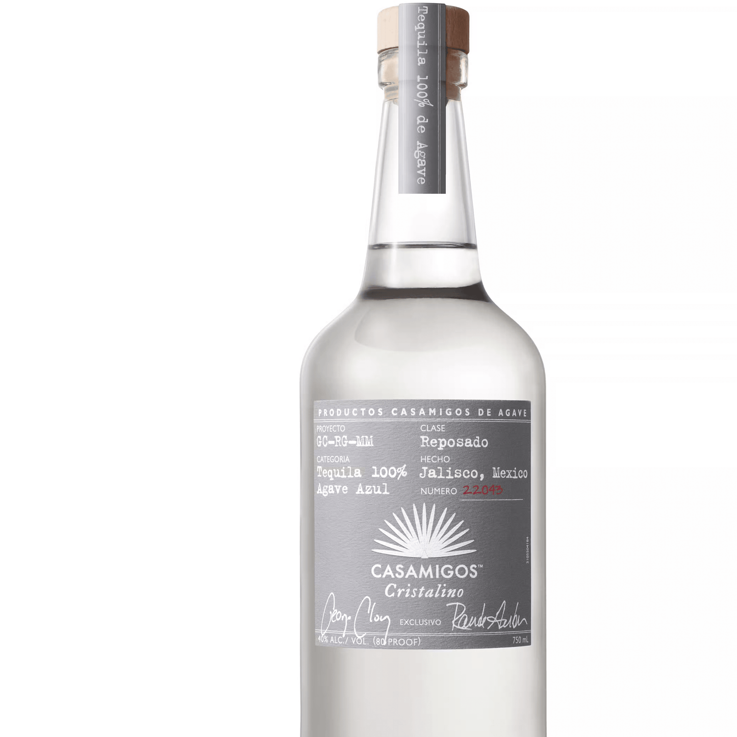 Casamigos Cristalino Tequila 1.0L:Bourbon Central