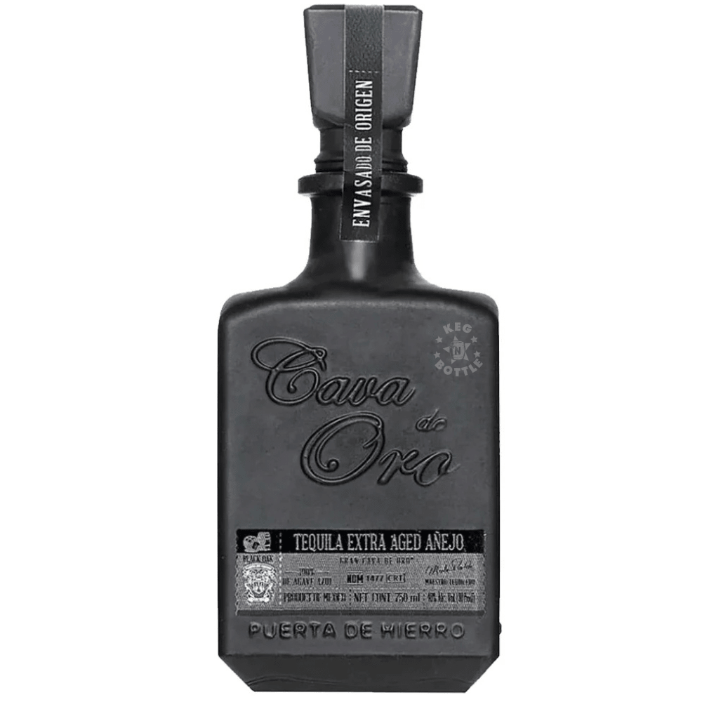 Cava de Oro Extra Aged Anejo Black Tequila