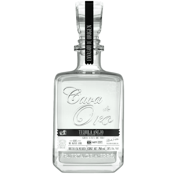 Cava de Oro Tequila Anejo Cristalino