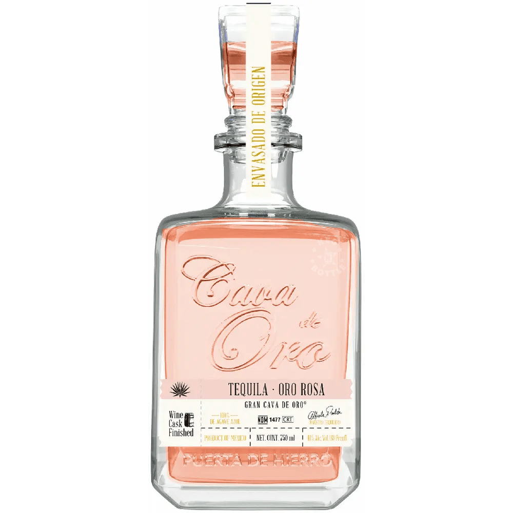 Cava de Oro Tequila Rose Gold