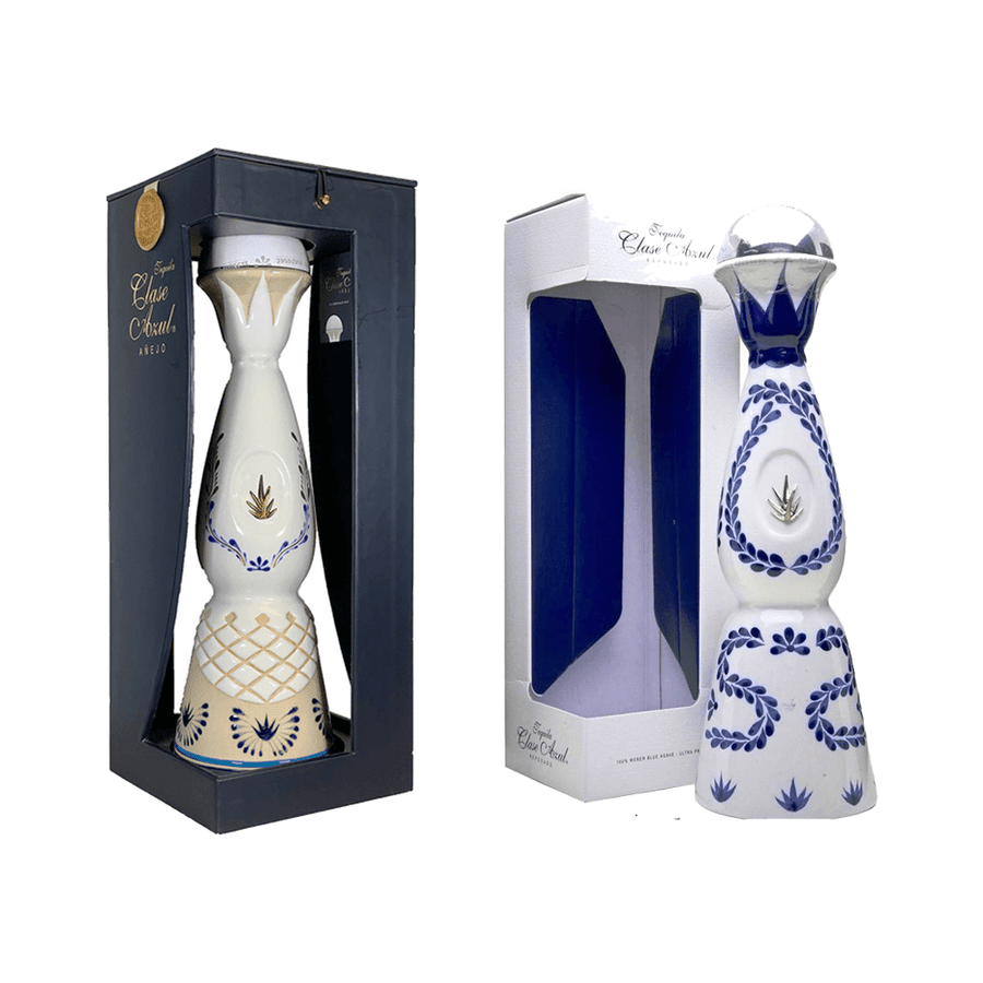 Clase Azul Reposado & Anejo Tequila Bundle:Bourbon Central