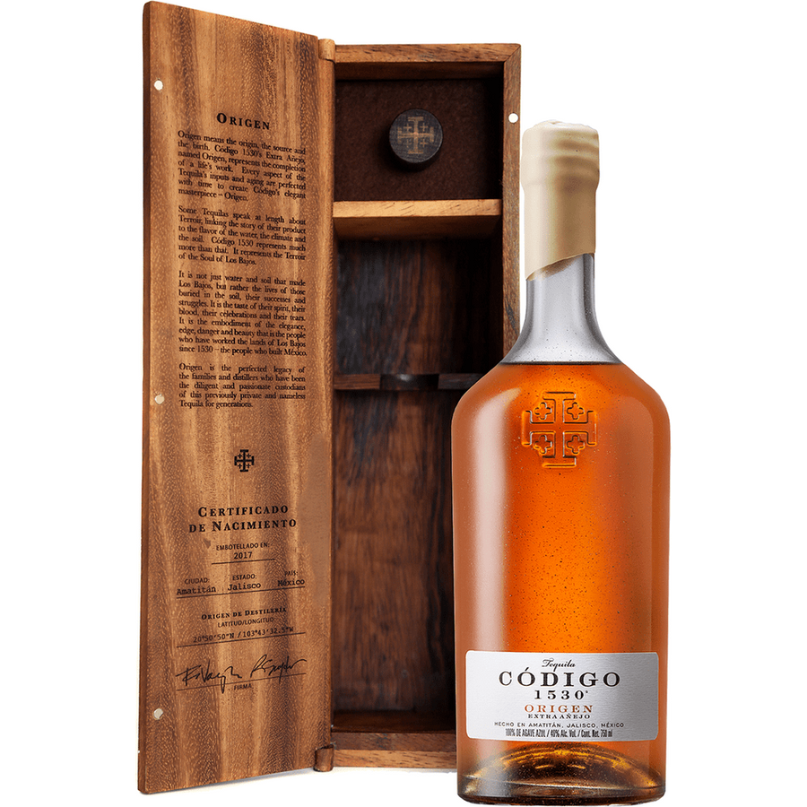 Codigo 1530 Extra Anejo Origen Tequila:Bourbon Central