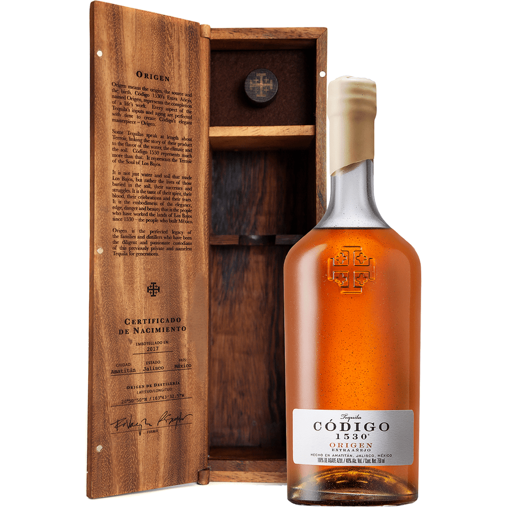 Codigo 1530 Extra Anejo Origen Tequila - Bourbon Central