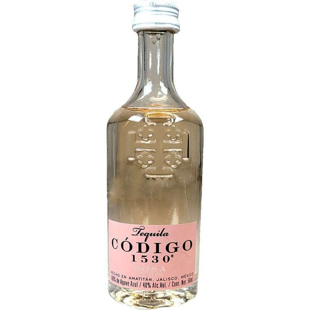 Codigo 1530 Tequila Rosa 12 x 50ml | Mini Alcohol Bottles:Bourbon Central