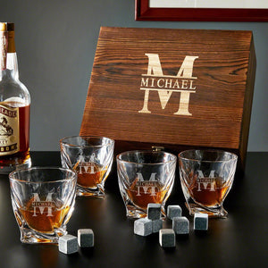Whiskey Tasting Set with Presentation Box