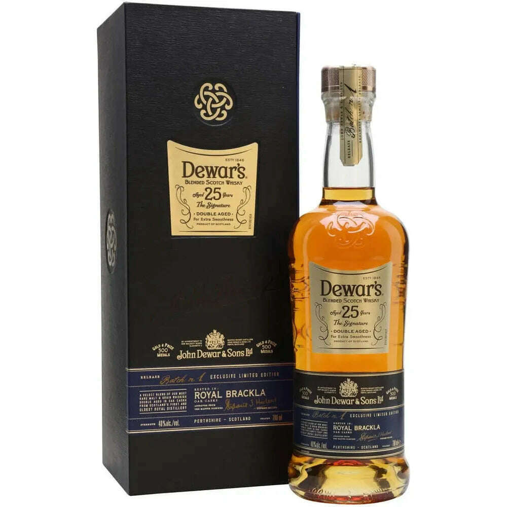 Dewar's 25 Year Old Signature Blended Scotch. - Bourbon Central