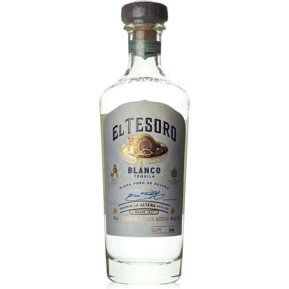 El Tesoro Tequila Blanco:Bourbon Central