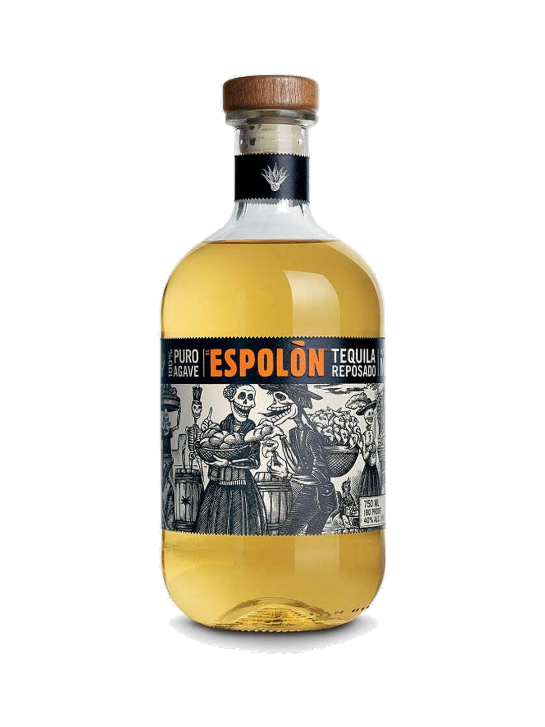 Espolon Tequila Reposado, $39.99 — normalized editorial product photo, Bourbon Central