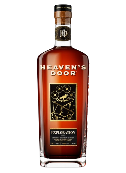 Heaven's Door Straight Bourbon Whiskey Finished In Calvados Casks And Toasted Oak Staves