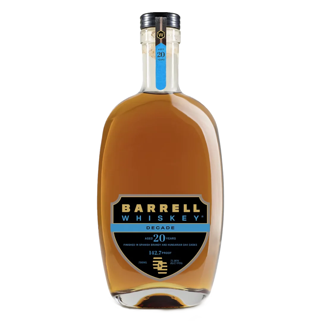Barrell Craft Spirits Decade 20 Year Old Finished In Spanish Brandy and Hungarian Oak Cask Whiskey